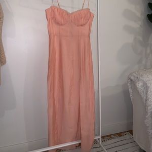 June Bustier Capulet midi dress